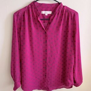 Loft Chiffon blouse
